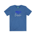 Load image into Gallery viewer, INHALE BLU-Unisex Jersey Short Sleeve Tee
