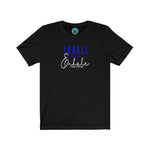 Load image into Gallery viewer, INHALE BLU-Unisex Jersey Short Sleeve Tee

