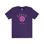 Load image into Gallery viewer, SOUL POWER PINK-UNISEX S/S T-SHIRT

