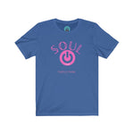 Load image into Gallery viewer, SOUL POWER PINK-UNISEX S/S T-SHIRT
