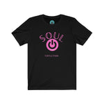 Load image into Gallery viewer, SOUL POWER PINK-UNISEX S/S T-SHIRT
