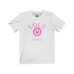 Load image into Gallery viewer, SOUL POWER PINK-UNISEX S/S T-SHIRT
