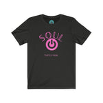 Load image into Gallery viewer, SOUL POWER PINK-UNISEX S/S T-SHIRT
