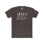 Load image into Gallery viewer, Inhale Pink-Men’s Cotton Crew Tee
