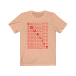 Load image into Gallery viewer, EQUALITY-RED Unisex Short Sleeve Tee
