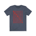 Load image into Gallery viewer, EQUALITY-RED Unisex Short Sleeve Tee
