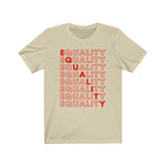 Load image into Gallery viewer, EQUALITY-RED Unisex Short Sleeve Tee
