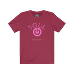 Load image into Gallery viewer, SOUL POWER PINK-UNISEX S/S T-SHIRT
