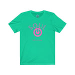 Load image into Gallery viewer, SOUL POWER PINK-UNISEX S/S T-SHIRT
